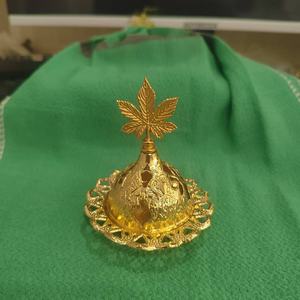 [Grande Réduction Quantitative] Brûleur d'encens arabe du Moyen-Orient en forme de tour, creux doré, pour aromathérapie, bois de santal, pour l'exportation - Product Image 6