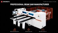 Sierra de Panel Horizontal CNC JinHongYu para Trabajos en Madera con Motor de Alta Precisión 220V/380V 23KW de Alta Seguridad