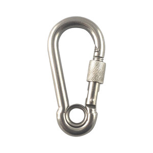 Thép không gỉ 304 leo núi ngoài trời Carabiner an toàn móc Snap <span class=keywords><strong>hook</strong></span> - Product Image 4