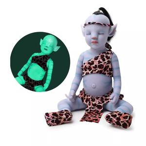 Muñeca Reborn <span class=keywords><strong>de</strong></span> 20 Pulgadas, Muñeca <span class=keywords><strong>de</strong></span> Vinilo Suave, Edición Luz Nocturna, Bebé Reborn <span class=keywords><strong>Avatar</strong></span> para Bebés - Product Image 2