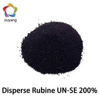 Vente en gros usine : Colorant dispersé Rubine UN-SE 200% pour la coloration textile des fibres de polyester, d'acétate et synthétiques