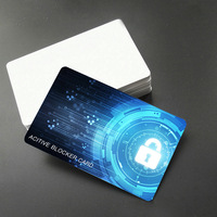 Best-Selling PVC Anti-Theft NFC RFID Blocking Payment Card Custom Graphics Available Prevents Unauthorized Skimming Bank Card ID