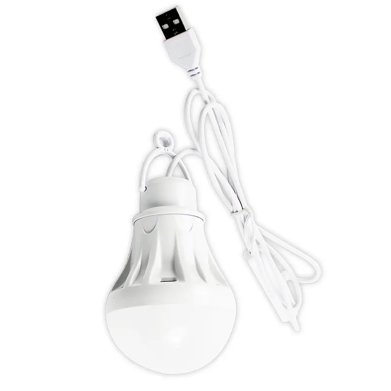 DC5V 5W 야외 USB LED 전구 휴대용 랜턴 텐트 캠핑 램프 하이킹 비상등 USB 전구 조명
