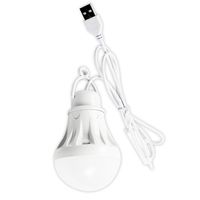 DC5V 5W extérieur USB LED ampoule Portable lanterne tente Camping lampe randonnée lumière de secours Usb ampoule lumière