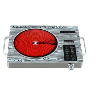 Estufa de vidrio inteligente cuadrada con temporizador y aislamiento, quemador único, manual, portátil, para el hogar, para freír y cocinar con alta potencia - Product Image 5