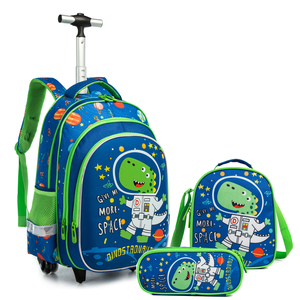 Jasminestar 3 In 1 Set 3d Unicorn Trolley School zaino per ragazzi ragazze Cute Pull Rod Fashion Set <span class=keywords><strong>di</strong></span> <span class=keywords><strong>zaini</strong></span> <span class=keywords><strong>di</strong></span> grande capacità - Product Image 6