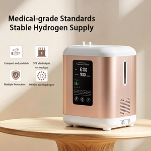 Machine d'inhalation d'hydrogène portable 600ML/MIN, générateur d'hydrogène de bureau avec technologie SPE/PEM, membrane DuPont N117 pour la maison - Product Image 3