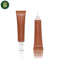 Aplicador puntiagudo, crema para ojos, tubo de plástico, producto para ojos, tubo vacío, embalaje de plástico para el cuidado de la piel, 10ml, 20ml, 30ml, tubo redondo