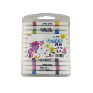 ปากกามาร์กเกอร์สีอะคริลิคสองหัวกันน้ำปากกาอะคริลิคแบบแห้งเร็วผลิตภัณฑ์ใหม่ - Product Image 6