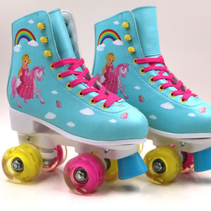 Yijiu Flash Light-up Patins à roulettes pour adultes dans toutes les tailles Patins à roulettes <span class=keywords><strong>Quad</strong></span> avec roues en alliage pour une utilisation sportive - Product Image 4