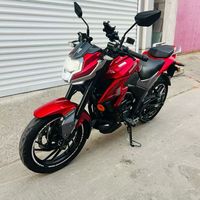 Moto à essence à deux roues d'occasion Haojue DR150 2021, moto de rue, finition d'origine, garantie de qualité