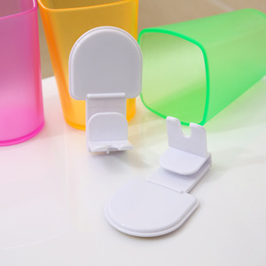 <b>Toothbrush</b> <b>Holder</b> Wall Mount Double Cup Hook Strong Adhesive No Drilling Space Saving Bathroom Storage - Product Image 3