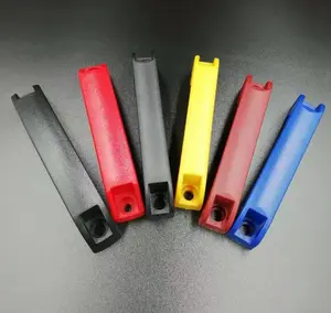 Factory price furniture handle Flush Door Square nylon/ Plastic handle industrial cabinet door pull handles