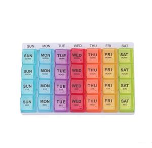 Hàng tháng <span class=keywords><strong>Pill</strong></span> <span class=keywords><strong>Box</strong></span> AM/PM <span class=keywords><strong>Pill</strong></span> Organizer trường hợp cho 7 ngày 28 khoang <span class=keywords><strong>Pill</strong></span> bao bì hộp du lịch lưu trữ di động hộp - Product Image 6