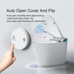 High End Modern Bathroom Auto Open Cover Electric Intelligent Wc Toilet Bowl Automatic Smart Toilet With Aromatherapy System