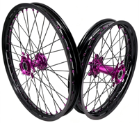 Jante à rayons CNC de 17 pouces pour Supermoto, compatible avec Surron Ultra Bee Hyper Bee, moto électrique tout-terrain, moyeu noir à 36 rayons, OEM