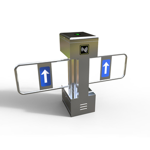 Barriera girevole verticale dell'oscillazione del tornello automatico di sicurezza elettrica e barriera a lamelle - Product Image 6