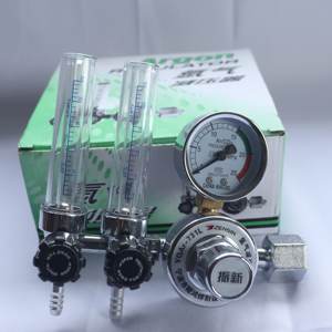 Predolo industriel Argon/<span class=keywords><strong>CO2</strong></span> Mig Tig compteur régulateur de gaz soudeur en alliage d'aluminium de haute qualité, Double - Product Image 1