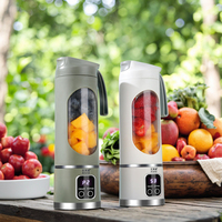 Draagbare Roestvrijstalen Mini Vruchtensap Cup Juicer Multifunctionele Handleiding Gebakken Voor Kleine Huishoudelijke Fruitgroente Gereedschappen