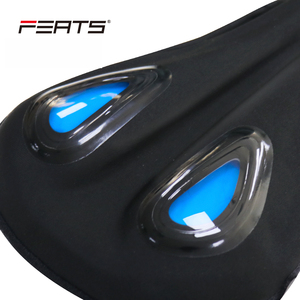 FERTS 270*170mm Gel <span class=keywords><strong>de</strong></span> silicona y espuma <span class=keywords><strong>de</strong></span> alto rebote con tela <span class=keywords><strong>de</strong></span> lycra <span class=keywords><strong>Forro</strong></span> <span class=keywords><strong>de</strong></span> goma antideslizante Asiento <span class=keywords><strong>de</strong></span> la cubierta del sillín - Product Image 3