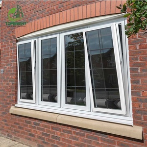 Cửa Sổ Xoay Bằng Nhôm Nghiêng Cửa Sổ Toàn Cảnh Kiểu Pháp - Product Image 2