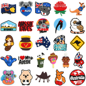 Venta Directa de Fábrica: Dijes de PVC de Dibujos Animados Australianos para Decoración DIY de Zapatos y Zuecos - Product Image 2