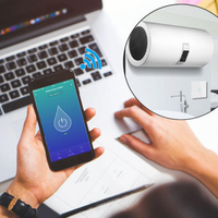 Nouveau contrôleur tactile en verre pour chauffe-eau EU, compatible avec l'application Tuya Smart Life, compatible avec Alexa et Google Home