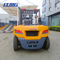 Chariot élévateur à fourche LTMG CE ISO, robuste, 6 tonnes, 7 tonnes, 8 tonnes, 10 tonnes, diesel, pour le levage de conteneurs