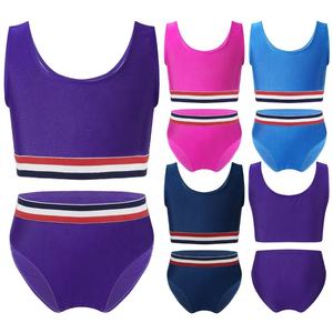 Maillots de bain pour filles de 8 à 16 ans, tankini, haut de bikini avec bas, maillot de bain, tenue de bain, surf, fabricant de maillots de bain sur mesure - Product Image 1