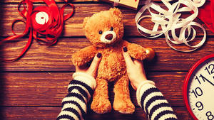 2025 Custom Classical Teddy Bear Gefüllte Bären mit Kleidung und Pullover Custom Plüschtiere mit Logo Hochwertiges Plüsch tier - Product Image 5