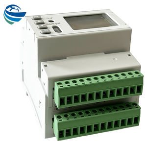 Medidor de riel trifásico con botones infrarrojos y pantalla LCD CT 100A/20mA Aplicación de medidor de energía multicanal para monitoreo de energía - Product Image 2