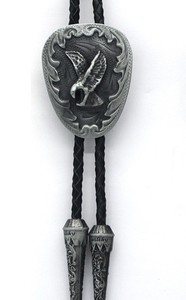 <strong>Unique</strong> Personality Animal Neckline <strong>Jewelry</strong> Vintage Eagle Bull Ox Western Cowboy Bolo Ties Necklace Leather Necktie for Men Boys - Product Image 4