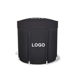 Baignoire à glace pliable portable avec refroidisseur et filtre à double vanne, nouveau design 2026 - Product Image 3