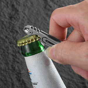 Couteau utilitaire en acier inoxydable, mini couteau pliant à ouverture rapide, coupe-papier tranchant, porte-clés portable, couteau express pour ouvrir les boîtes - Product Image 2