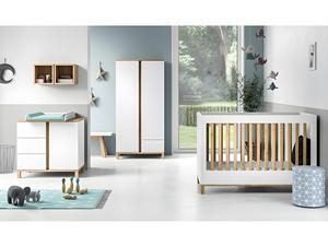 <span class=keywords><strong>Cuna</strong></span> Moderna de Madera de Pino Macizo con Mesa <span class=keywords><strong>para</strong></span> Pañales y Cajonera, Juego Completo de Dormitorio <span class=keywords><strong>para</strong></span> Bebés y Niños, Uso en Hospitales y Escuelas - Product Image 2