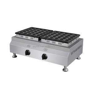 Gaufrier commercial Kolice en acier inoxydable à gaz, haute productivité, 220/110V, garantie 1 an, usage domestique et restaurant, neuf, 6 kg - Product Image 1