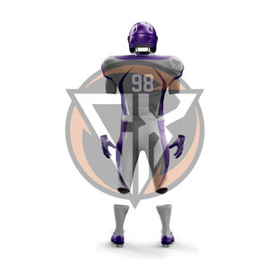 Uniforme de football américain de haute qualité, conçu sur mesure, léger, confortable, vêtements de sport pour hommes, uniforme de football américain - Product Image 3