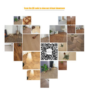 Parquet stratifié chevrons imperméable AC4, cœur HDF, système clic, motif grain de chêne, <span class=keywords><strong>pour</strong></span> salon moderne et hôtel, durable - Product Image 4