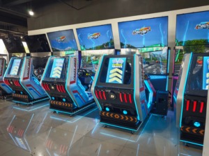 <span class=keywords><strong>Jeu</strong></span> de voiture Crazy <span class=keywords><strong>Drift</strong></span> DR1Twin Screen |   Simulateur de conduite à pièces |   Jeux de course d'arcade à vendre - Product Image 5