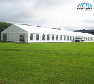 6x18m 6x21m structure pour les fêtes <span class=keywords><strong>location</strong></span> affaires fête besoins en gros grande capacité tente tente industrielle entrepôt - Product Image 6