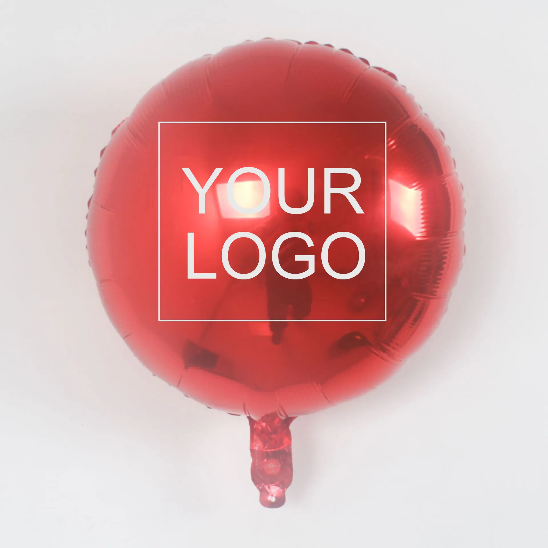 Logo İle özel baskili helyum folyo balonlar mylar şekil ballon