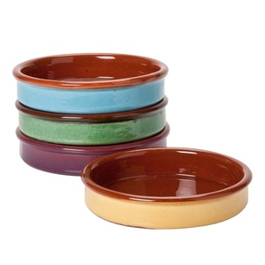 Céramique ustensiles de cuisine en gros vaisselle en terre cuite tapas plat ensemble - Product Image 1