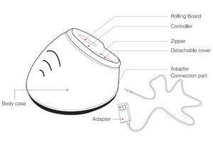 Masajeadores de pie de pulso de calor eléctrico de Venta caliente - Product Image 3