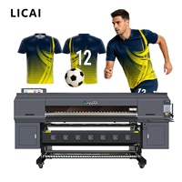 Imprimante à sublimation grand format 1,9 m FD5198 avec 8 têtes I3200, faible consommation d'encre, machine à encre dispersée écologique pour polyester