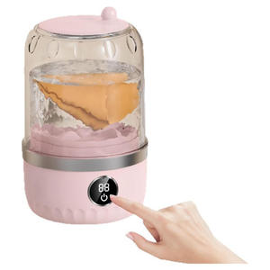 Lavadoras Portátiles Mini Automáticas Domésticas Todo en Uno de Carga Superior, Lavadoras Pequeñas Multifuncionales de Carga Superior para Zapatos, Ropa Interior y Uso en Exteriores - Product Image 2