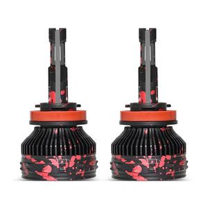 Repuestos de Auto, Luz de Proyector QZ58, Kit de Limpieza de Faros Delanteros para Automóvil, IP68, 9005, 9012, H1, H4, H7, H11, Bombilla Roja - Product Image 6