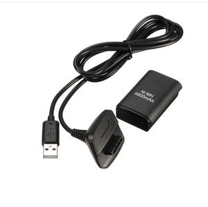 X קופסא 360 סוללה בקר אלחוטית + סוללה בקר x box360 + כבל טעינה - Product Image 3