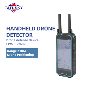 Rilevatore di Droni Portatile con Modulo di Intercettazione Video, 3 Lingue, Portata 1-3km, Ricevitore di Segnale FPV, Sistema di Allarme di Sicurezza Indossabile - Product Image 1