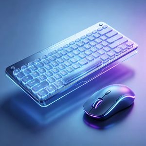 Rendimiento Estable, Amplia Selección de Colores, Rápido, Kit de Teclado y Ratón para Oficina y Uso Diario, Estilo Europeo y Americano - Product Image 3