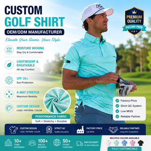 <span class=keywords><strong>Polo</strong></span> Personalizzata all'Ingrosso, <span class=keywords><strong>Slim</strong></span> <span class=keywords><strong>Fit</strong></span>, Traspirante, ad Asciugatura Rapida, Maglietta da Golf a Maniche Corte per Uomo - Product Image 1
